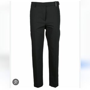 Brunello Cucinelli Stretch Cotton Capri Pants with Monili